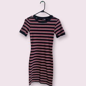 H&M striped dress size 2